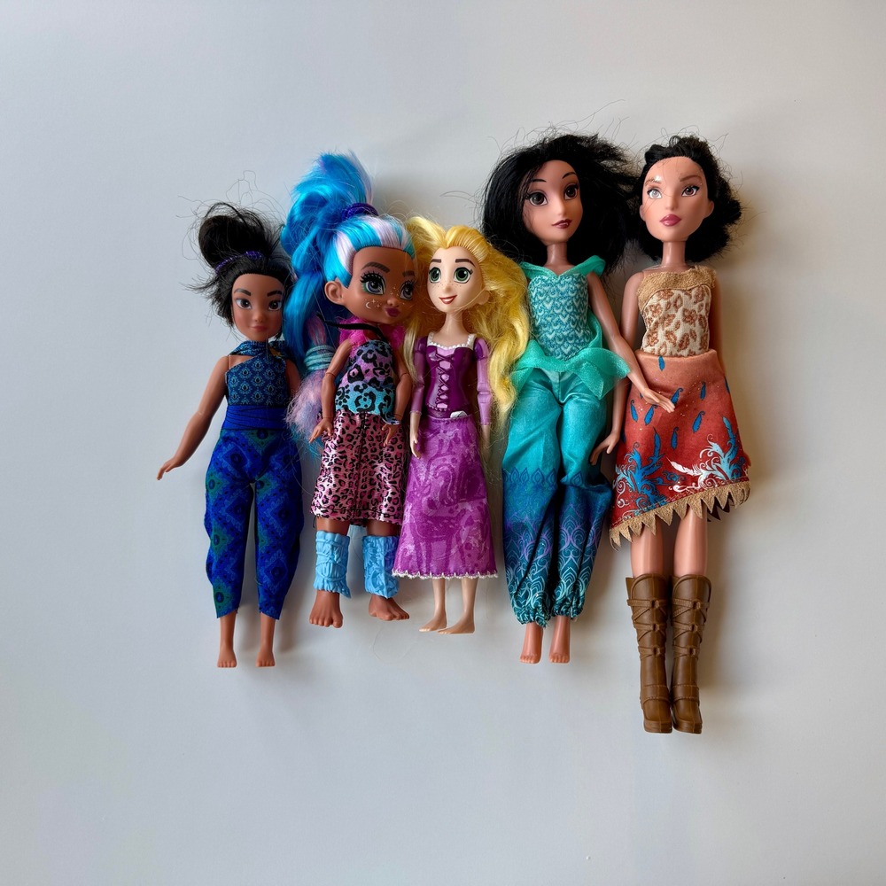 Lot of 10 Assorted‎ Disney Princess Movie Character Dolls 8 - 12.5 inches - Picture 4 of 10